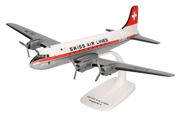 Herpa Swissair Douglas DC-4 HB-ILA Scale 1/200 614030