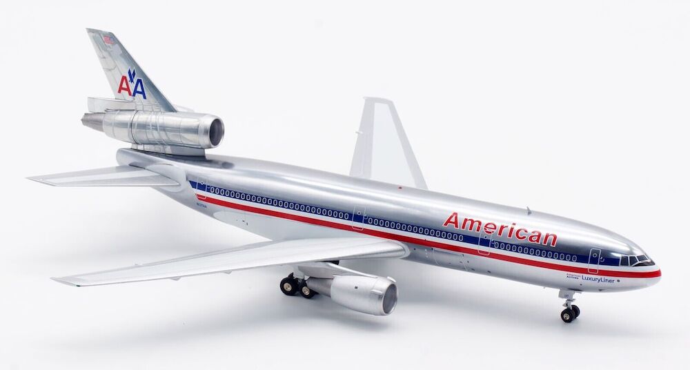 Inflight 200 American Airlines McDonnell Douglas DC-10-30 Polished N137AA Scale 1/200 IF103AA0623P