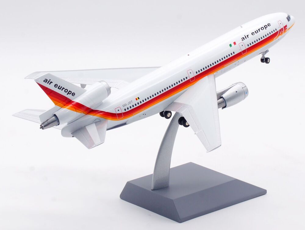 Inflight 200 Air Europe Douglas DC10-30 OO-JOT Scale 1/200 IF103AE0923P