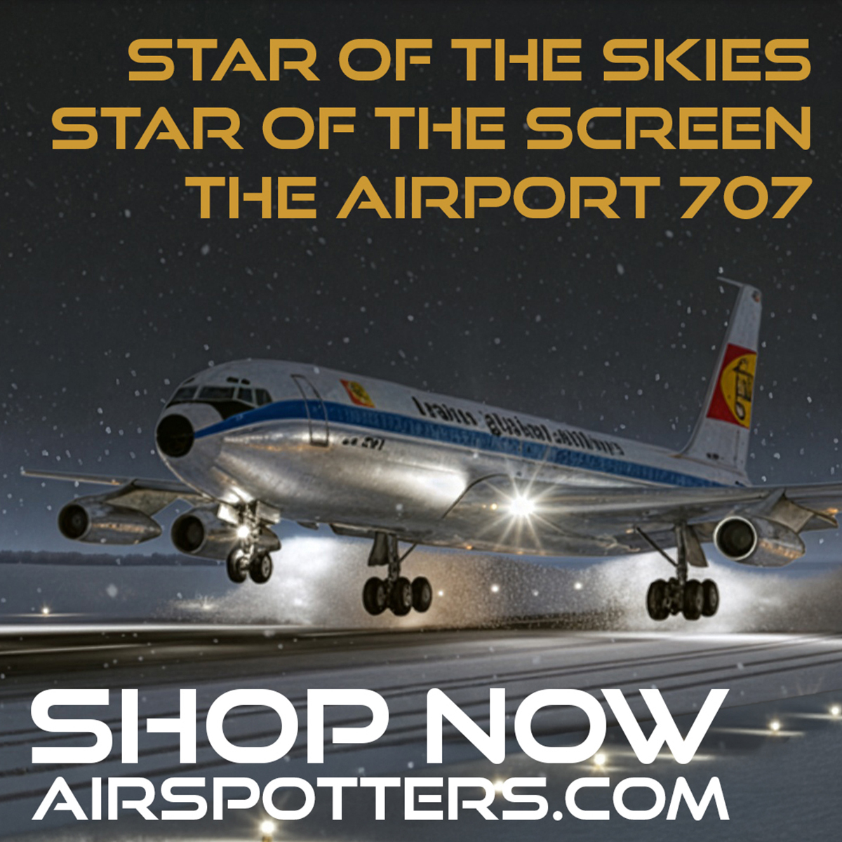 A great Christmas present for the ones that remember the film "Airport"