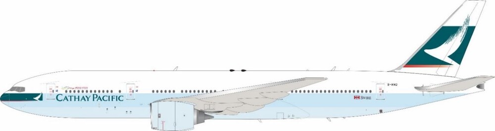 J Fox Cathay Pacific Boeing 777-267 B-HND Scale 1/200 WB-777-2-006