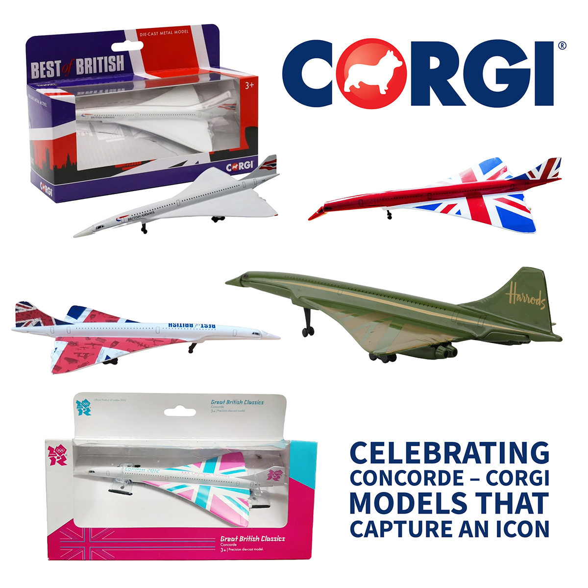 Celebrating Concorde – Corgi Models That Capture an Icon