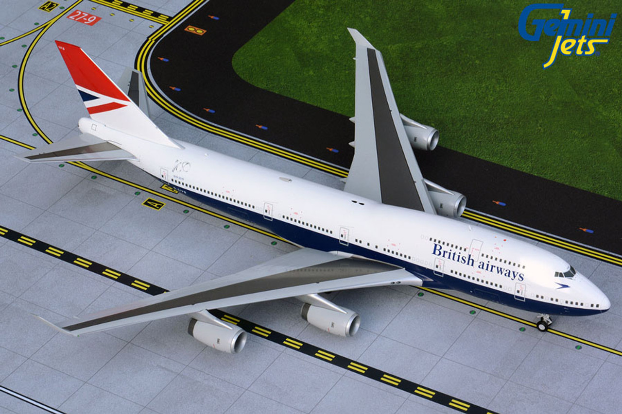 Gemini jets british airways 747 Clearance