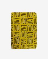 Gold Squiggle Notebook