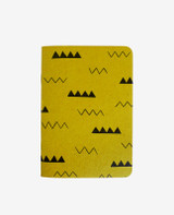 Gold Zig Zag Notebook