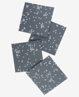 Charcoal Confetti Coasters