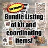 Bundle Listing for "The 7 Deadly Sins" Kit and Coordinating Items