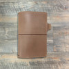 Chic Sparrow Leather Travelers Notebook (Dori) - Dormouse Color - Deluxe Style from the Carroll Collection