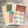 Set 2: Digital Paper Collection for "One Another" Devotional Kit