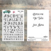 2022 Retro Stamp from Contending for the Faith - Jude Alpha - 80 Piece Stamp Set - 6x8 Stamp Set