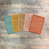 Fit for the Master's Use - Tile Alphabet Stickers - 5 Sheets of Tile Alphabet Stickers from BTW4G