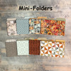 Mini Folders - 8 Mini Folders to Coordinate with the "Pure in Heart" Kit