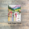 Come Away - Paper Collection - 24 Double Sided 6x8 Papers - Coordinates with Kit