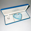 With All Your Heart - Matthew 22:37-38 Heart Necklace - Silver plated
