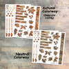 Neutral Colorway Digital Collection for "Renewed in Spirit" Scripture Writing, October 2025