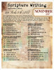 Scripture Writing Plan - Give Thanks to the LORD - November 2025 Scripture Writing Plan - Give Thanks to the LORD - November 2025