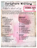 Scripture Writing Plan - Faithful in Heart and Life - February 2026