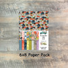 The Way Back Home - Paper Collection - 24 Double Sided 6x8 Papers - Coordinates with Kit