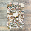 Coastal Village Journaling Cards - The Way Back Home - 12 Unique-3x4 Journaling Cards