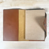  Leather  Snap Closure Journal Cover -Honey 