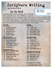 Scripture Writing Plan - Coordinates with "As He Said" - July 2026