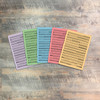 Knowing Jesus  - Tile Alphabet Stickers - 5 Sheets of Tile Alphabet Stickers from BTW4G