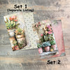 Journal Set 2 - Knowing Jesus - Blank Journal Set - Pair of Custom Travelers Notebook Inserts - 2 Notebook Inserts - Inserts for Dori