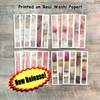  Mini Washi Sticker Pack for Face To Face - Real Washi Sticker Paper!