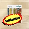 Enough For Today - Fabric Strips - 5 Fabric Strips to Coordinate with the Colors of the Kit