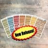 A Life Of Worship - Clear Alpha Stickers - 7 Sheets of Clear Alpha Stickers - For the margins of your Bible!