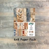 A Life of Worship - Paper Collection - 24 Double Sided 6x8 Papers - Coordinates with Kit