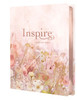 Inspire Catholic Bible NLT Large Print (Leatherlike, Pink Fields with Rose Gold): The Bible for Coloring & Creative Journaling - Large Print