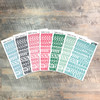 Seraphim - Clear Stickers - 7 Sheets of Clear Stickers, Inspired by "Holy, Holy, Holy" - Perfect for the margins of your Bible