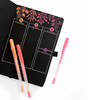 A5 Shooting Star Blackout Dot grid Notebook