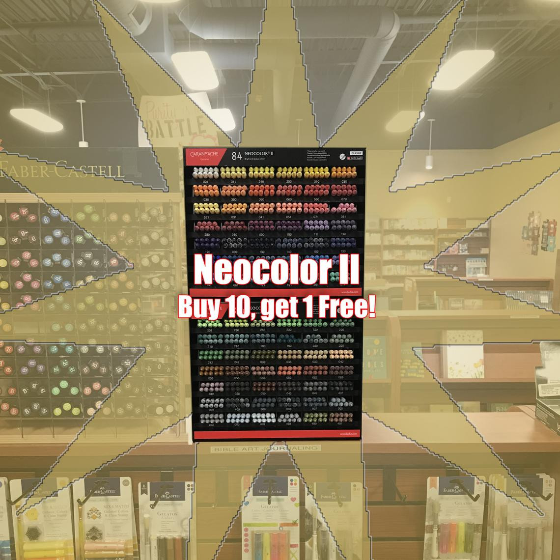 Neocolor II - Scarlet - 7500.070