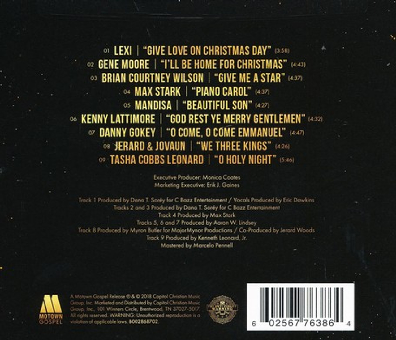 A Motown Gospel Christmas - Various Artists
