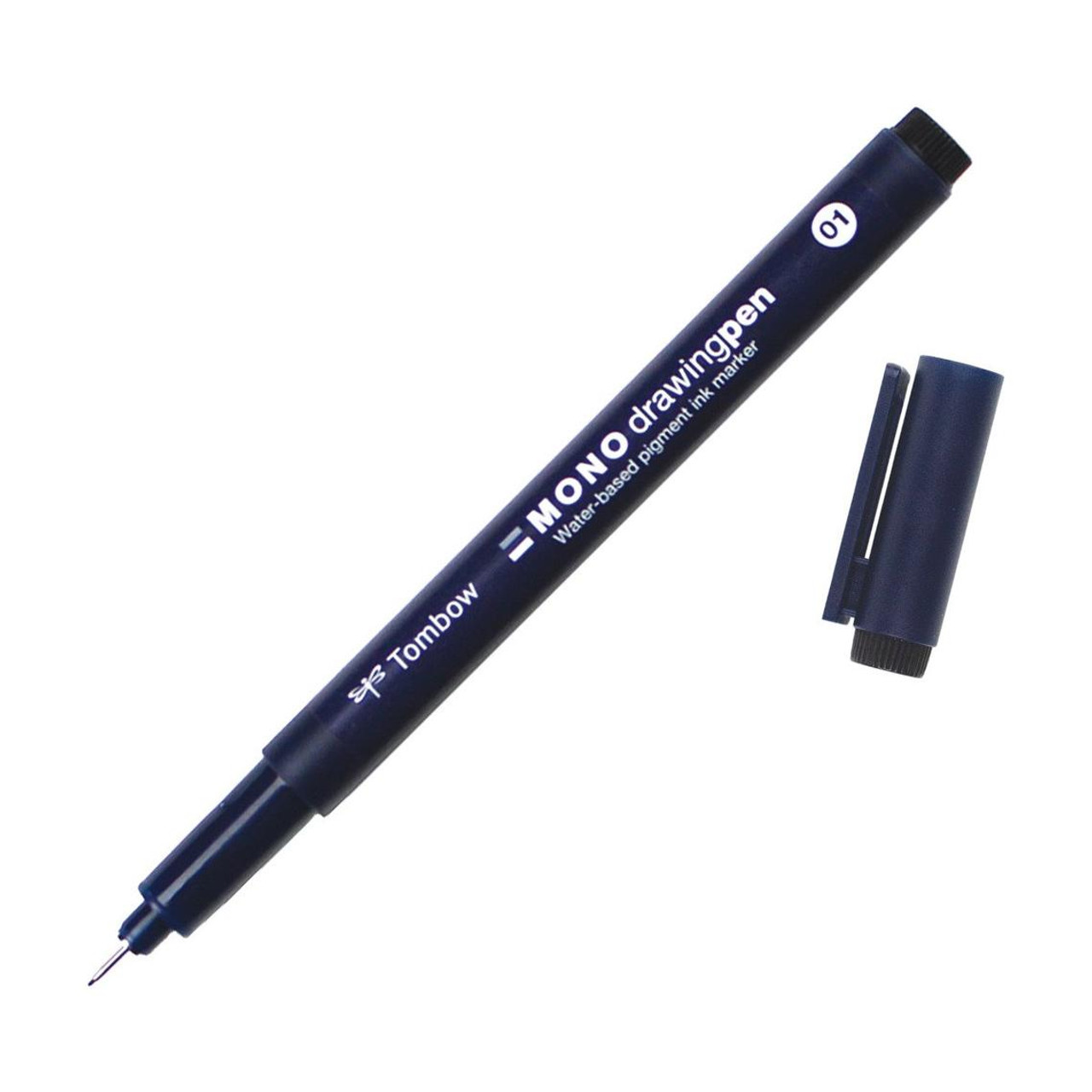 Set of Tombow MONO Drawing Pens, 0.1mm, 0.3mm, and 0.5mm Tip - Great for Bible Journaling!