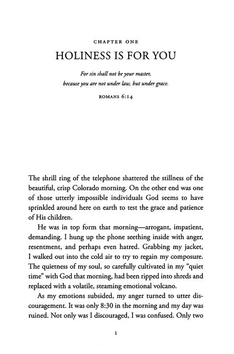 The Pursuit of Holiness (with Study Guide)