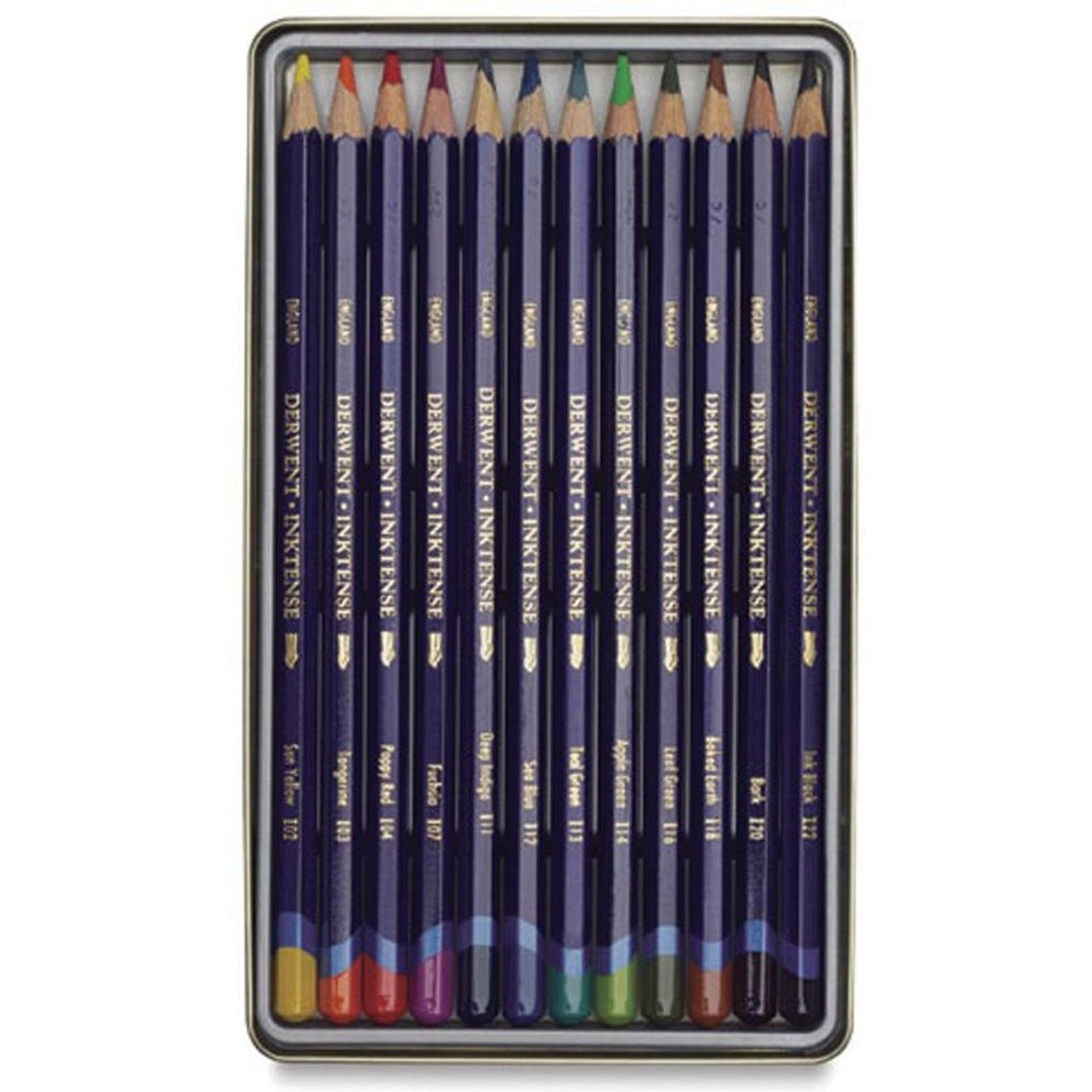 Derwent Inktense Pencils 12/Pkg