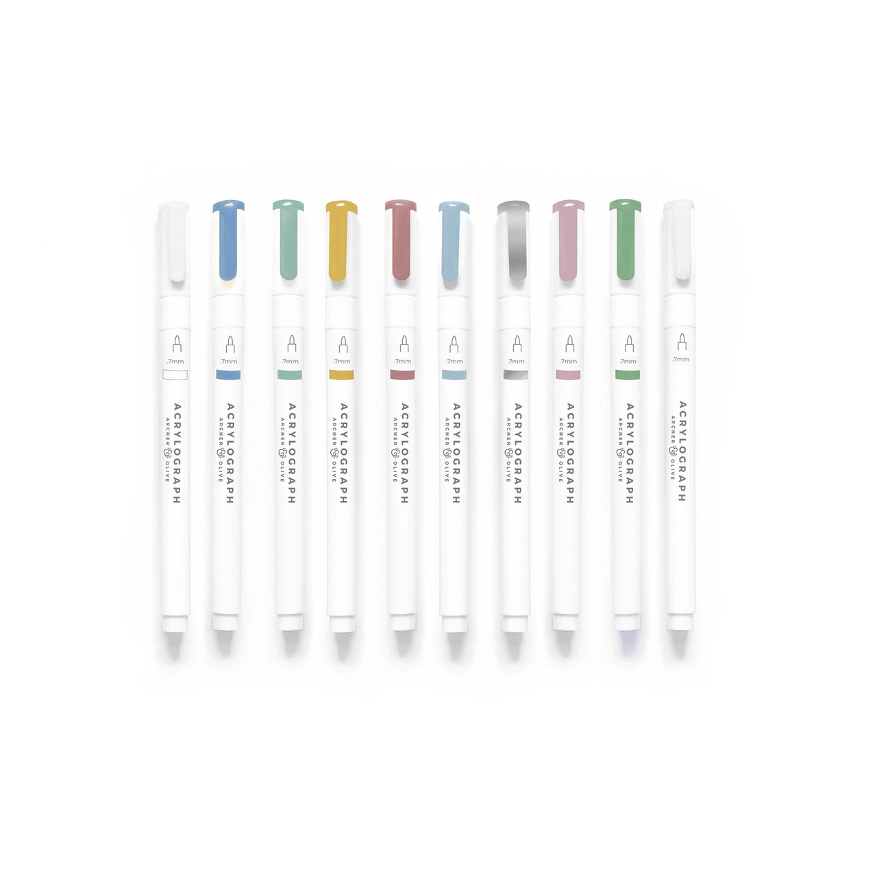 Acrylograph Pens Spring Awakening Collection 0.7mm Tip