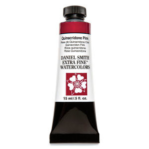 Daniel Smith: Quinacridone Pink - Extra Fine Watercolors Tube, 15ml