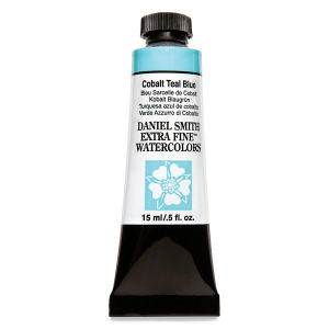 Daniel Smith: Cobalt Teal Blue - Extra Fine Watercolors Tube, 15ml