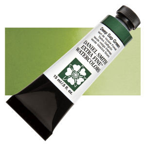 Daniel Smith: Deep Sap Green - Extra Fine Watercolors Tube, 15ml