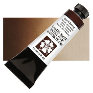 Daniel Smith: Burnt Umber - Extra Fine Watercolors Tube, 15ml