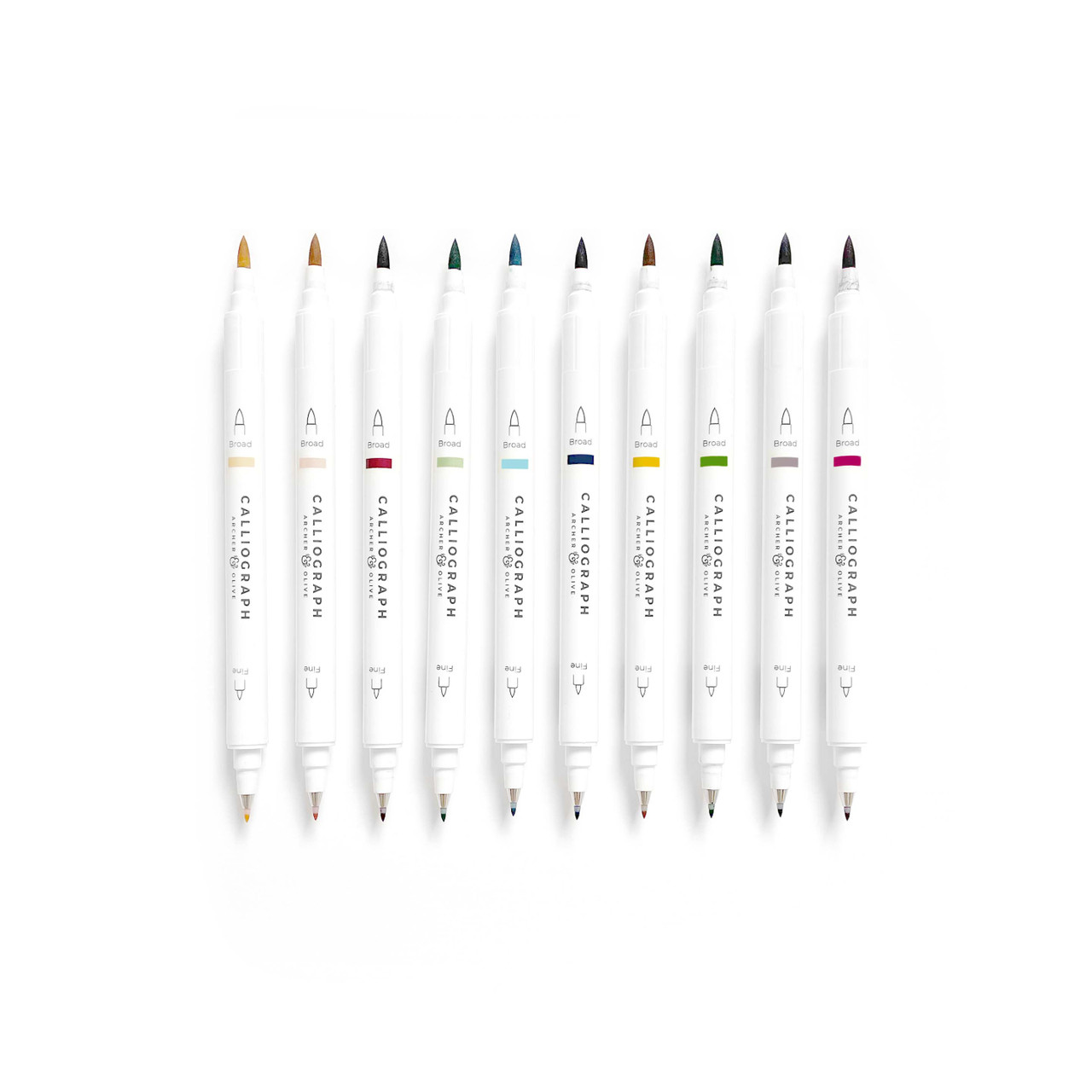 Calliograph Pens Sunset Breeze - 5 Pack by Archer and Olive