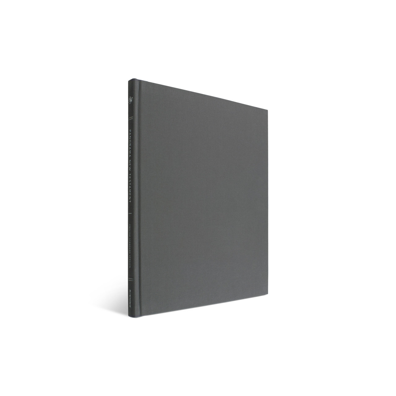 ESV Panorama New Testament - Cloth Over Board - Gray