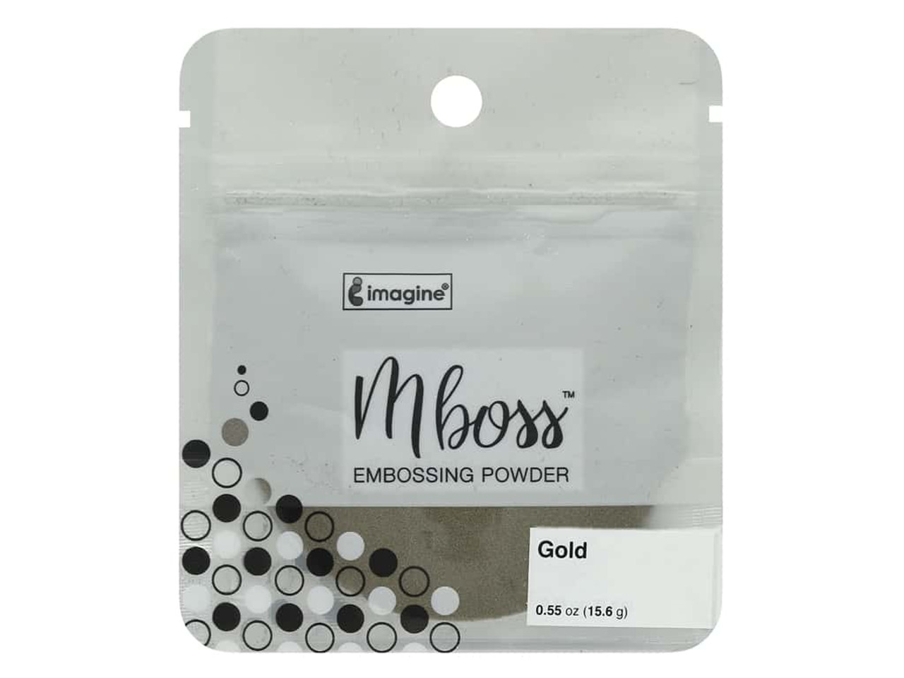 Imagine Crafts Mboss Powder .55 oz - Gold