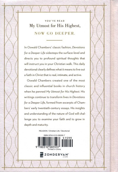 Devotions for a Deeper Life