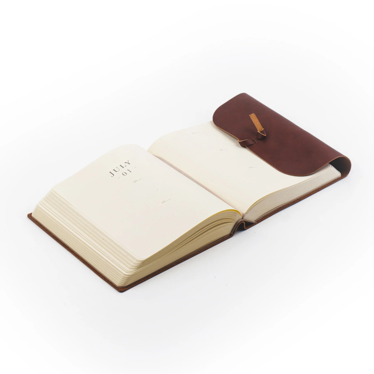 One Thing I Ask: 5-Year Prayer Journal - Genuine Leather - Hosanna Revival - Luxembourg Theme