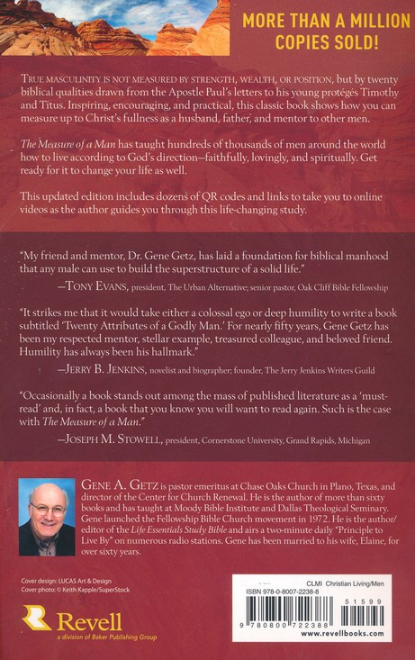 The Measure of a Man: Twenty Attributes of a Godly Man, Revised Edition